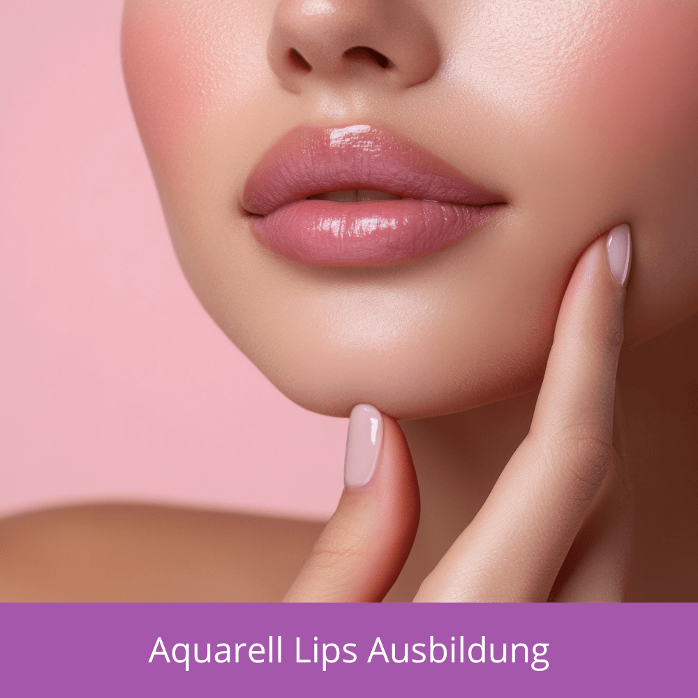 Aquarell Lips Schulung Ausbildung